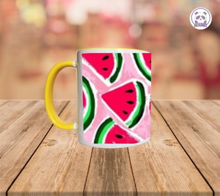 Mugs Blancos Color Interior