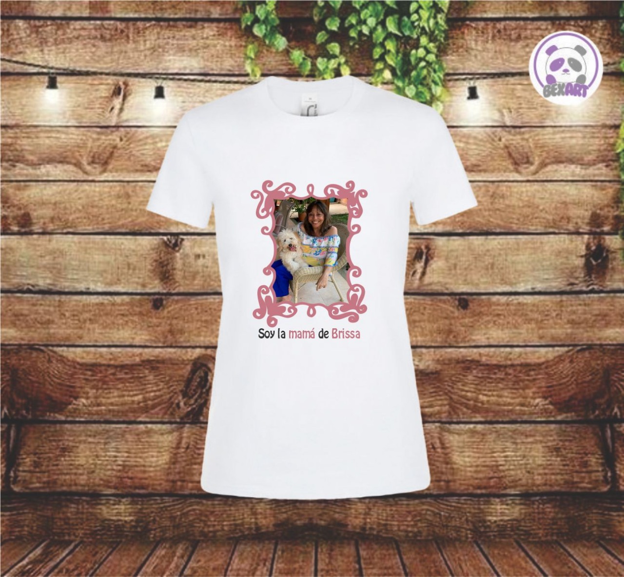 Camiseta Blanca Niñas y Damas