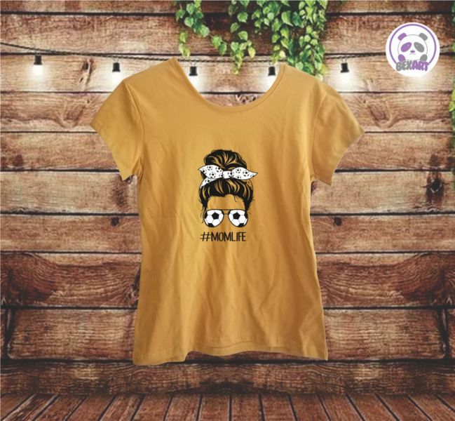 Camiseta Algodón Niñas y Damas